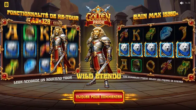 Golden Pride : écran de jeu n°1