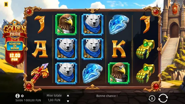 Golden Pride : écran de jeu n°2