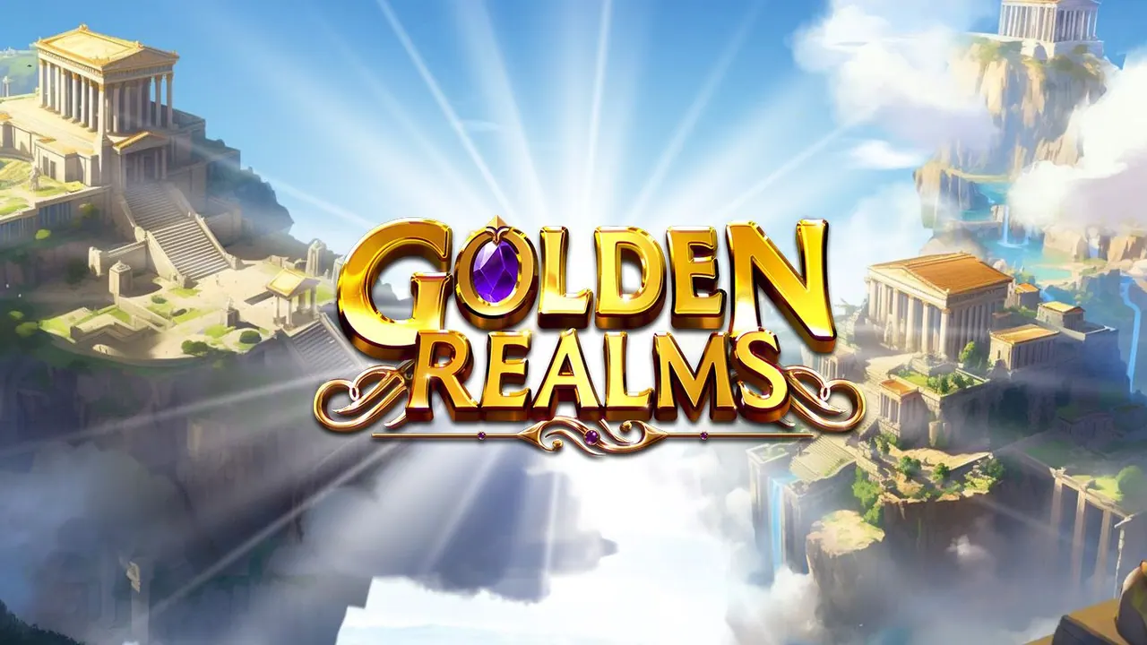 Visuel officiel de Golden Realms (NetEnt)