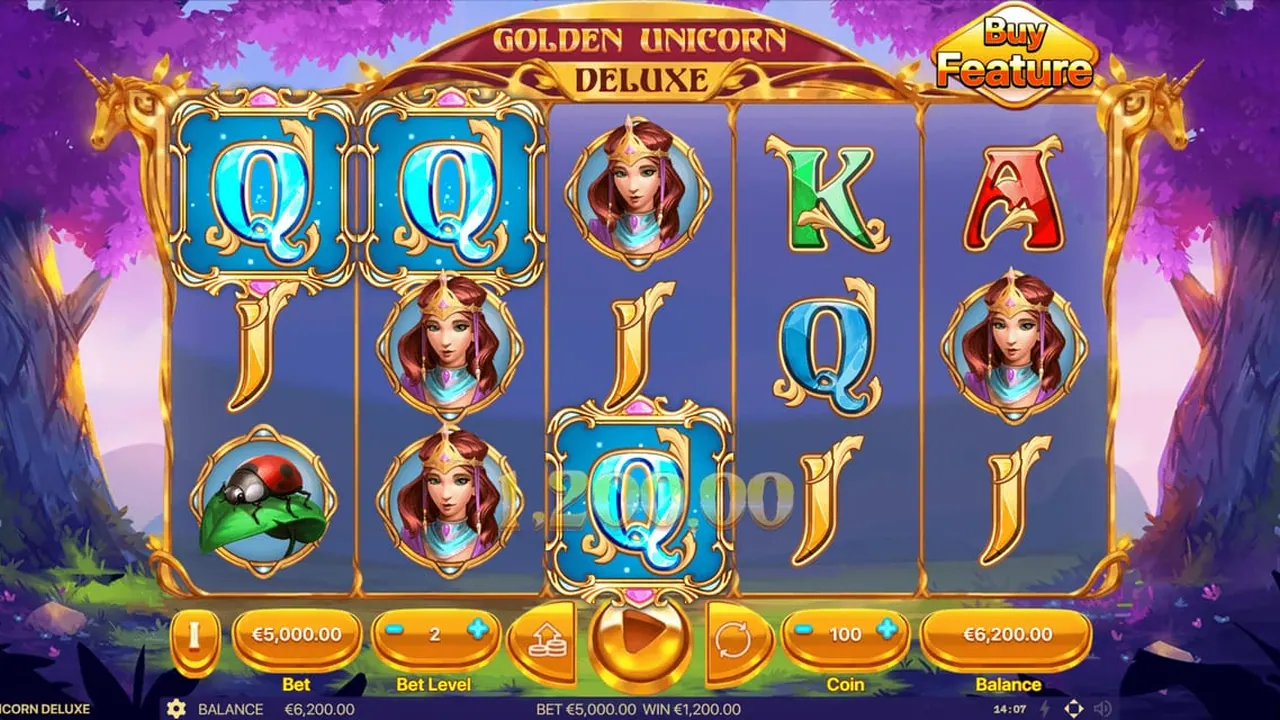 Visuel officiel de Golden Unicorn Deluxe (Habanero)