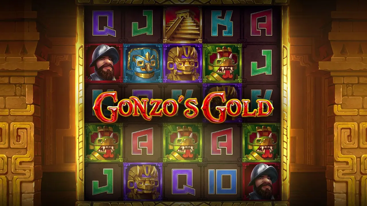 Visuel officiel de Gonzo's Gold (NetEnt)
