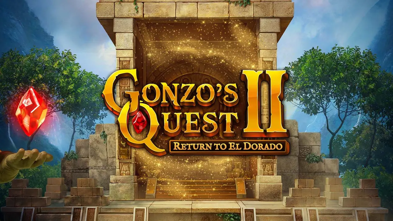 Visuel officiel de Gonzo's Quest II: Return to El Dorado (NetEnt)