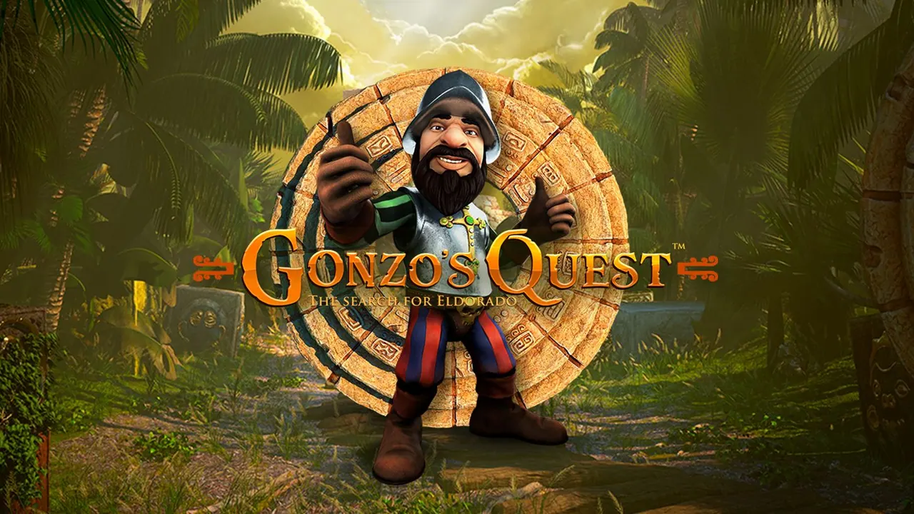 Visuel officiel de Gonzo's Quest (NetEnt)