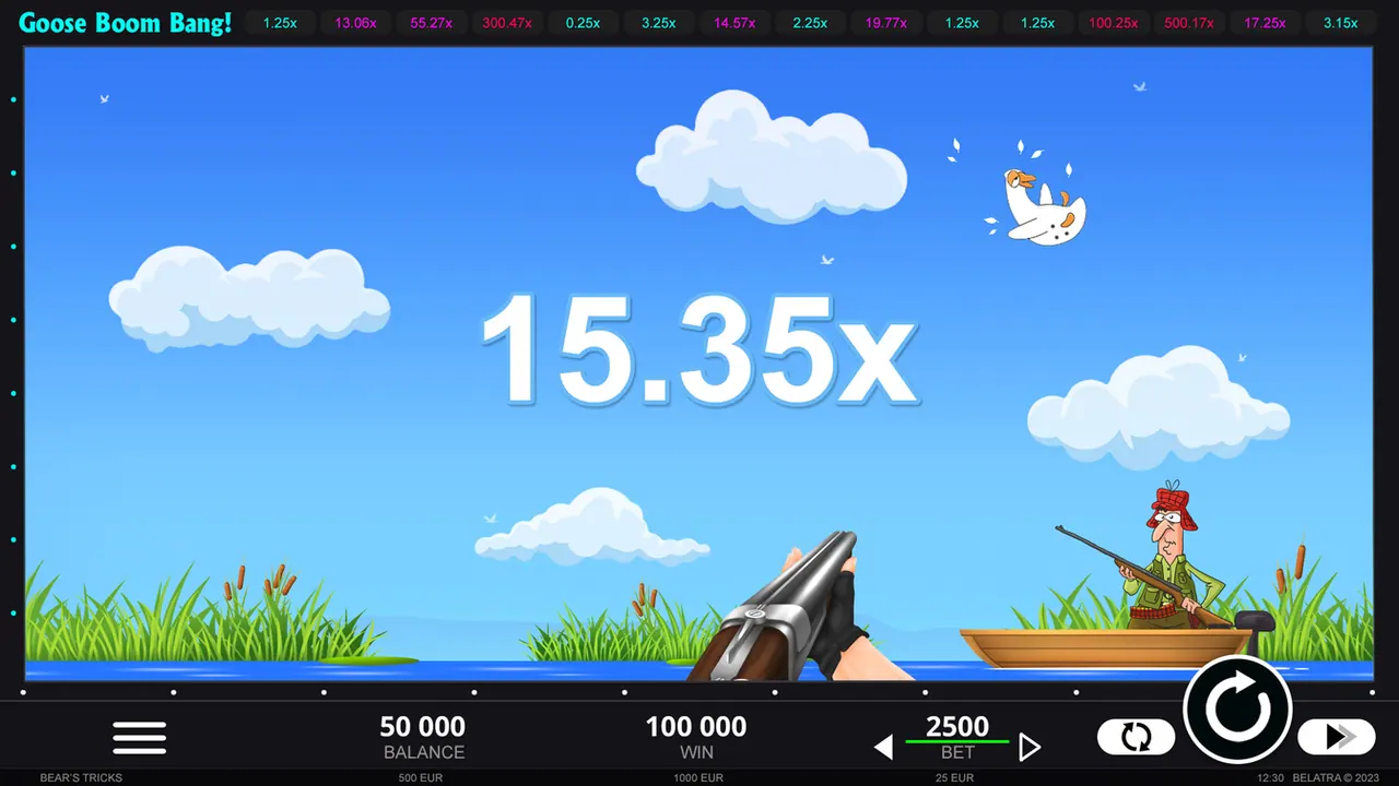 Visuel officiel de Goose Boom Bang (Belatra Games)
