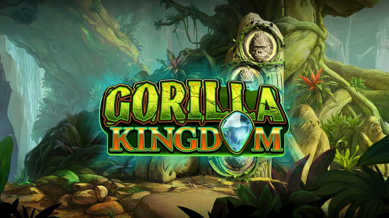 Visuel officiel de Gorilla Kingdom (NetEnt)