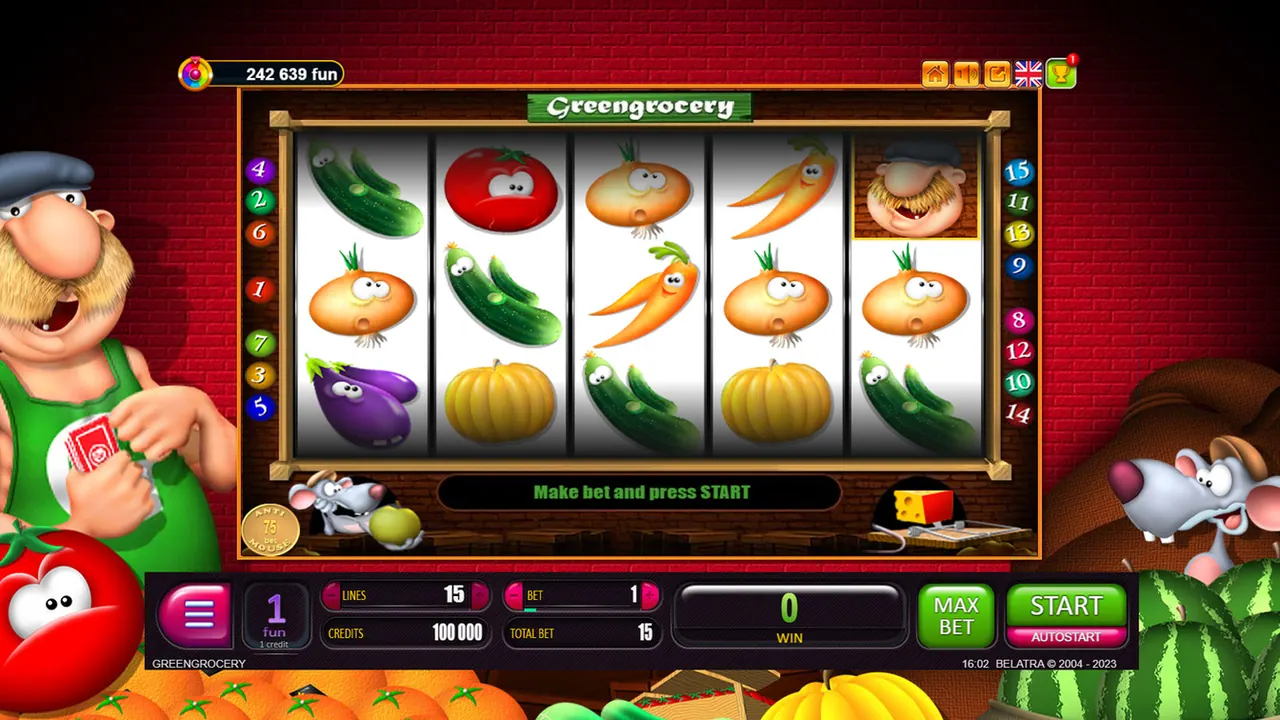 Visuel officiel de Green Grocery (Belatra Games)