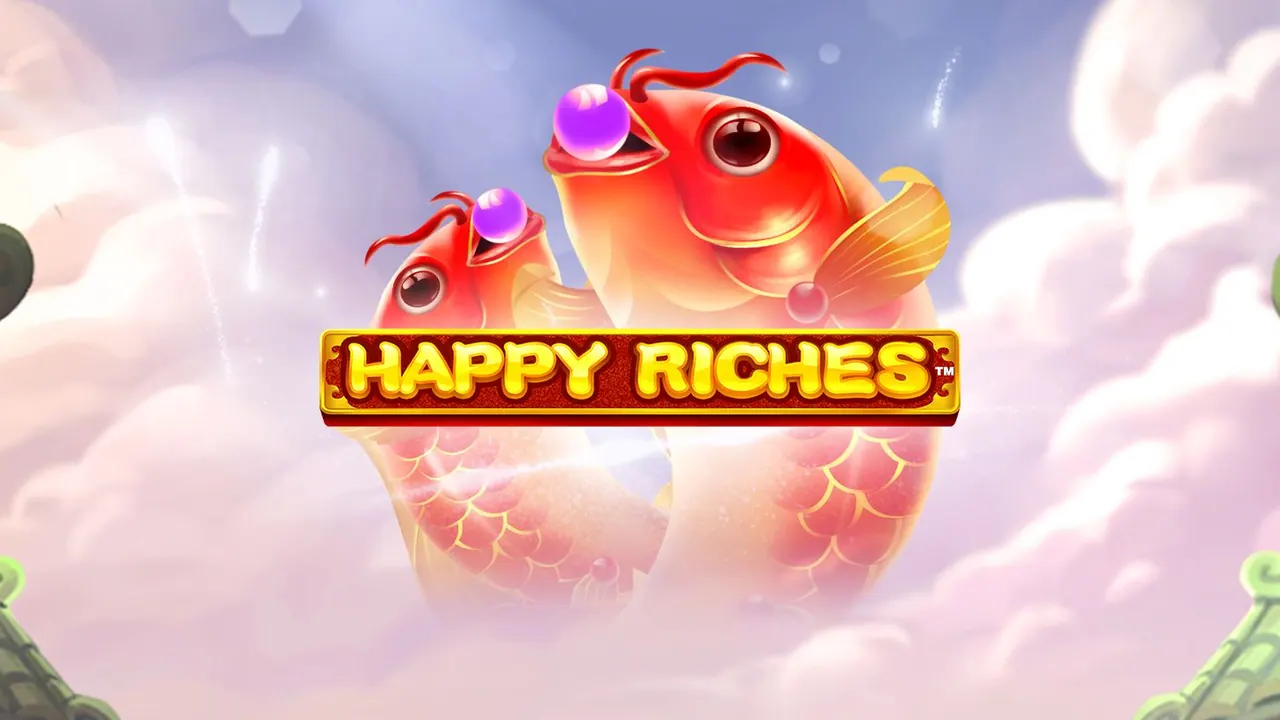 Visuel officiel de Happy Riches (NetEnt)
