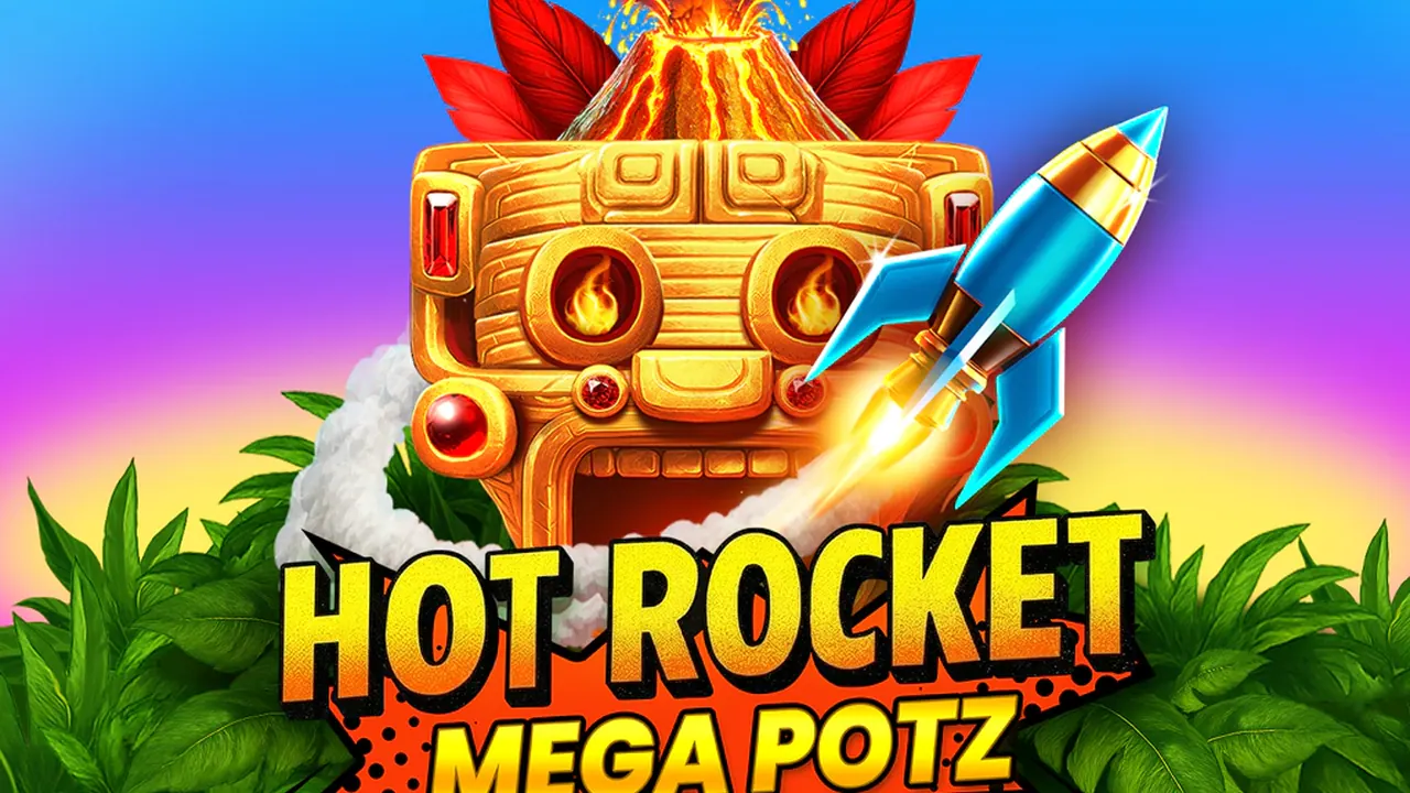 Visuel officiel de Hot Rocket Mega Potz (BGaming)