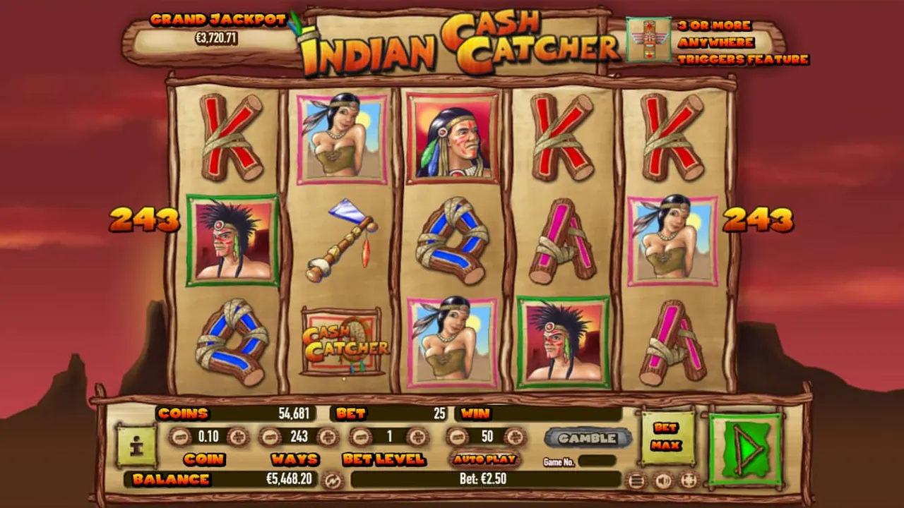 Visuel officiel de Indian Cash Catcher (Habanero)