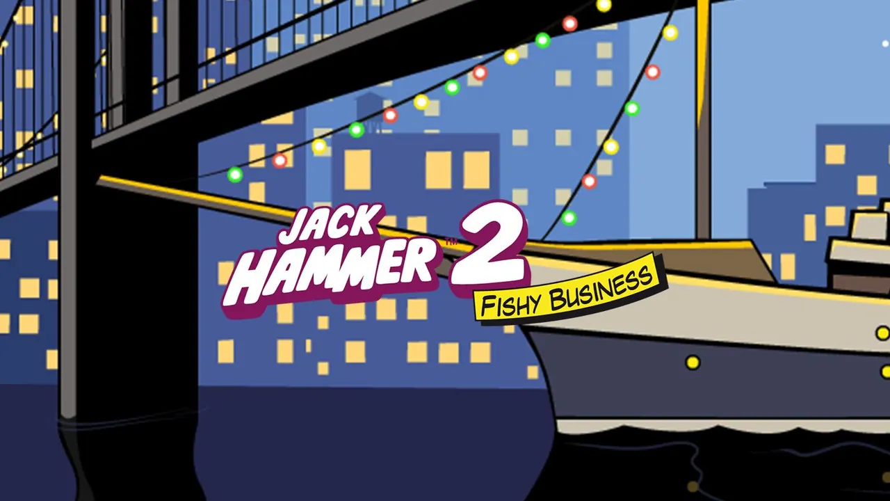 Visuel officiel de Jack Hammer 2: Fishy Business (NetEnt)