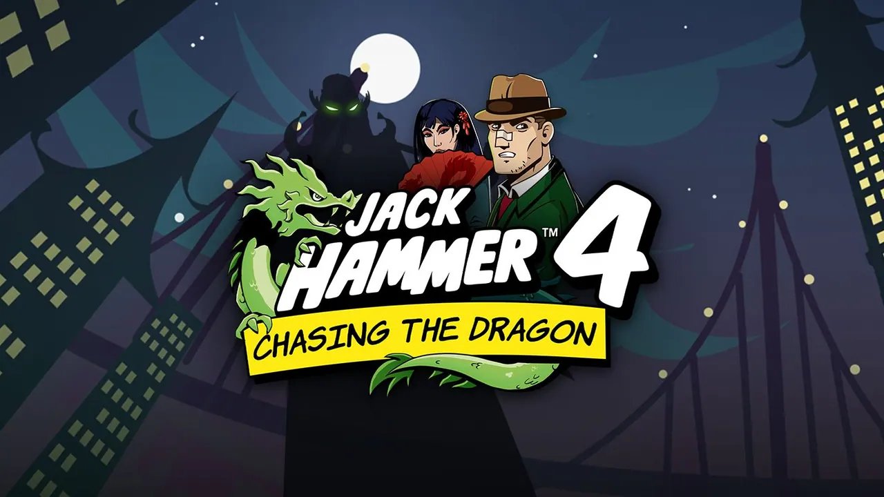 Visuel officiel de Jack Hammer 4: Chasing the Dragon (NetEnt)