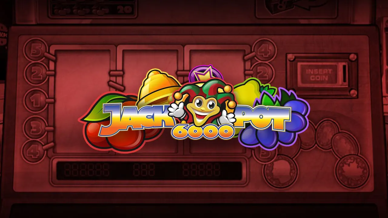 Visuel officiel de Jackpot 6000 (NetEnt)