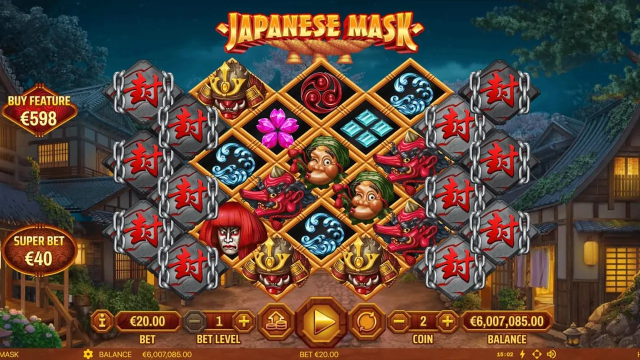 Visuel officiel de Japanese Mask (Habanero)