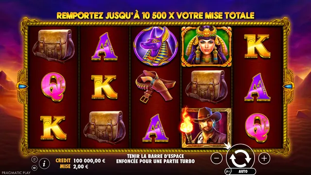 John Hunter and the Tomb of the Scarab Queen : écran de jeu n°2