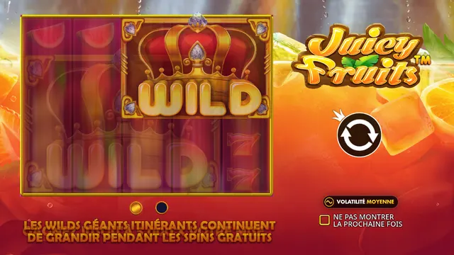 Juicy Fruits : écran de jeu n°2