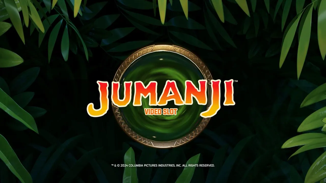 Visuel officiel de Jumanji (NetEnt)