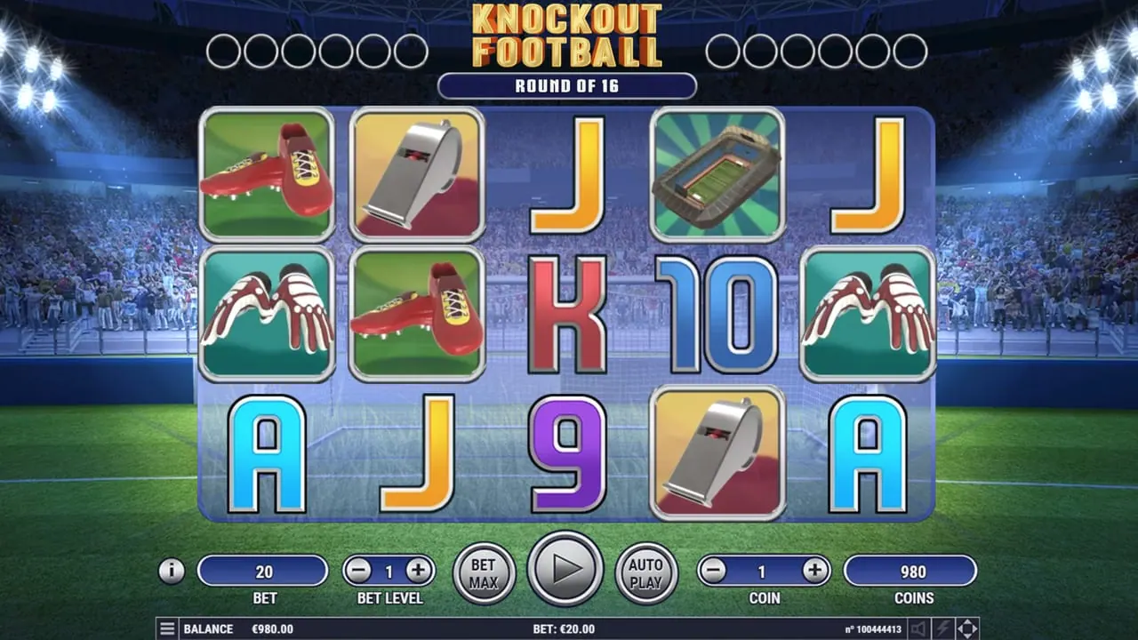 Visuel officiel de Knockout Football (Habanero)