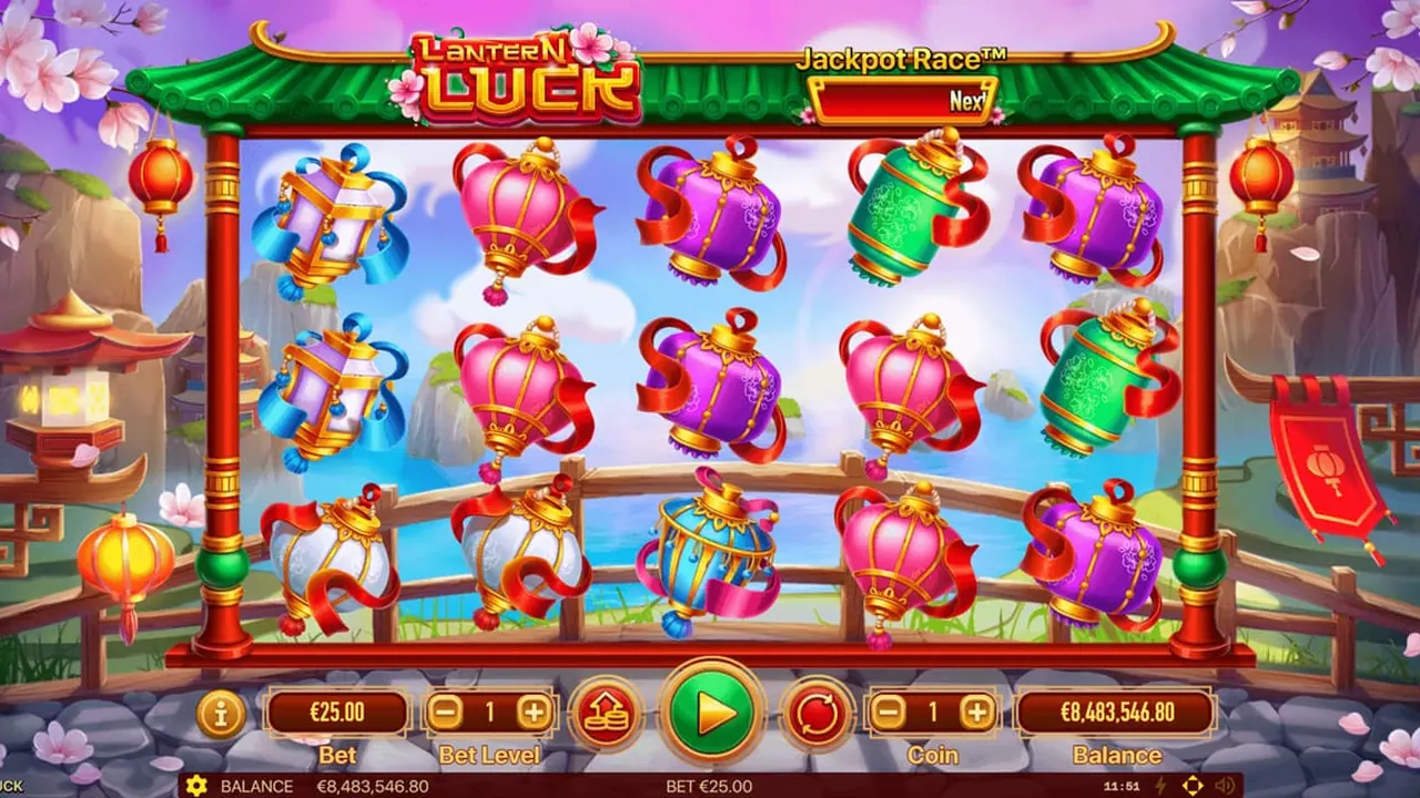 Visuel officiel de Lantern Luck (Habanero)