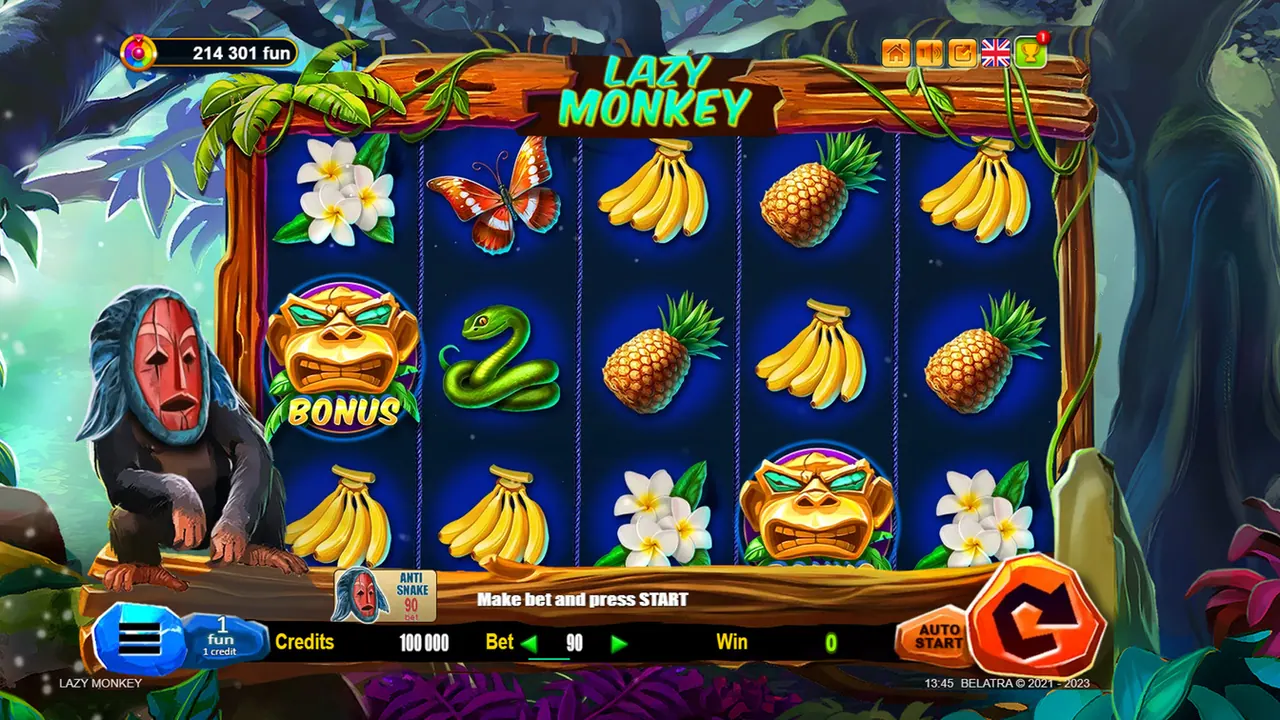 Visuel officiel de Lazy Monkey (Belatra Games)