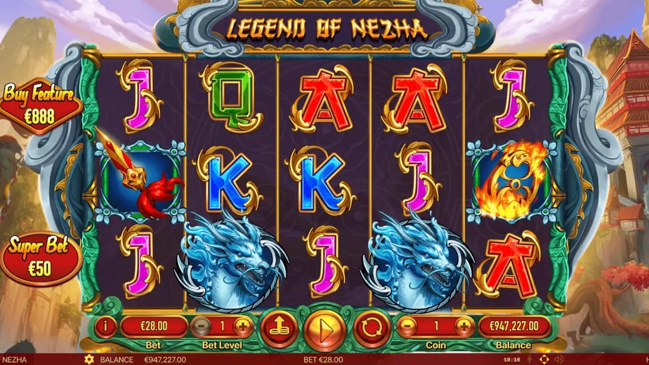 Visuel officiel de Legend Of Nezha (Habanero)