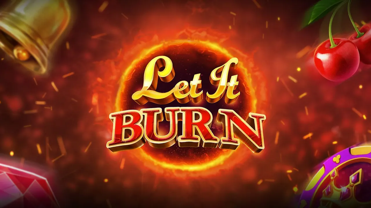 Visuel officiel de Let It Burn (NetEnt)