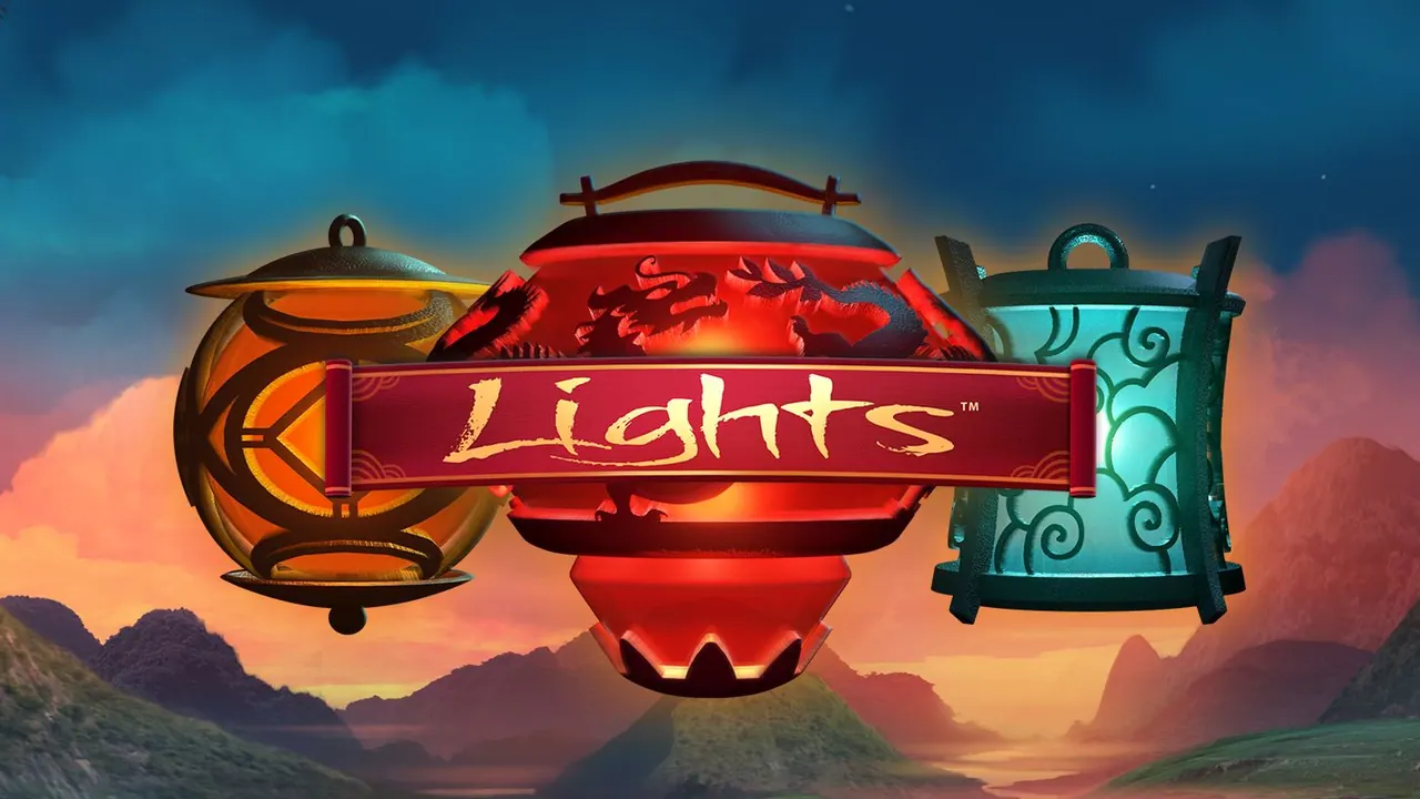Visuel officiel de Lights (NetEnt)