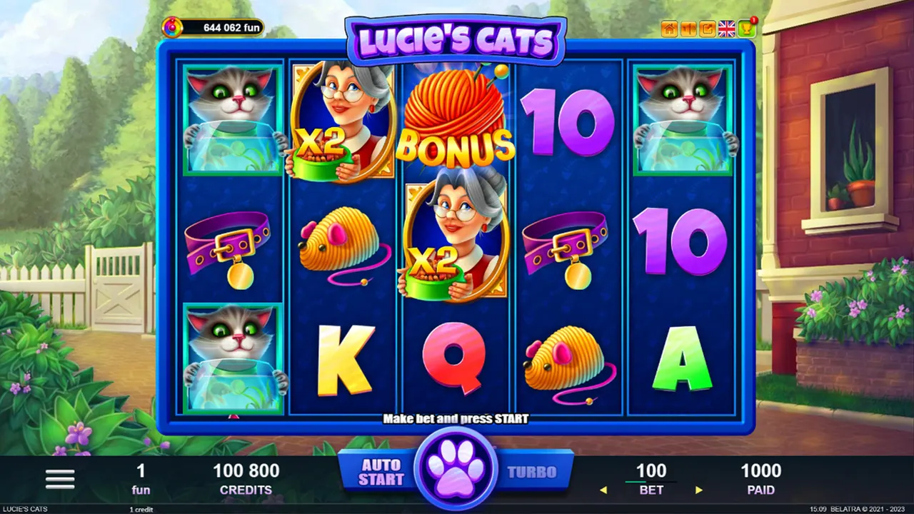 Visuel officiel de Lucie's cats (Belatra Games)