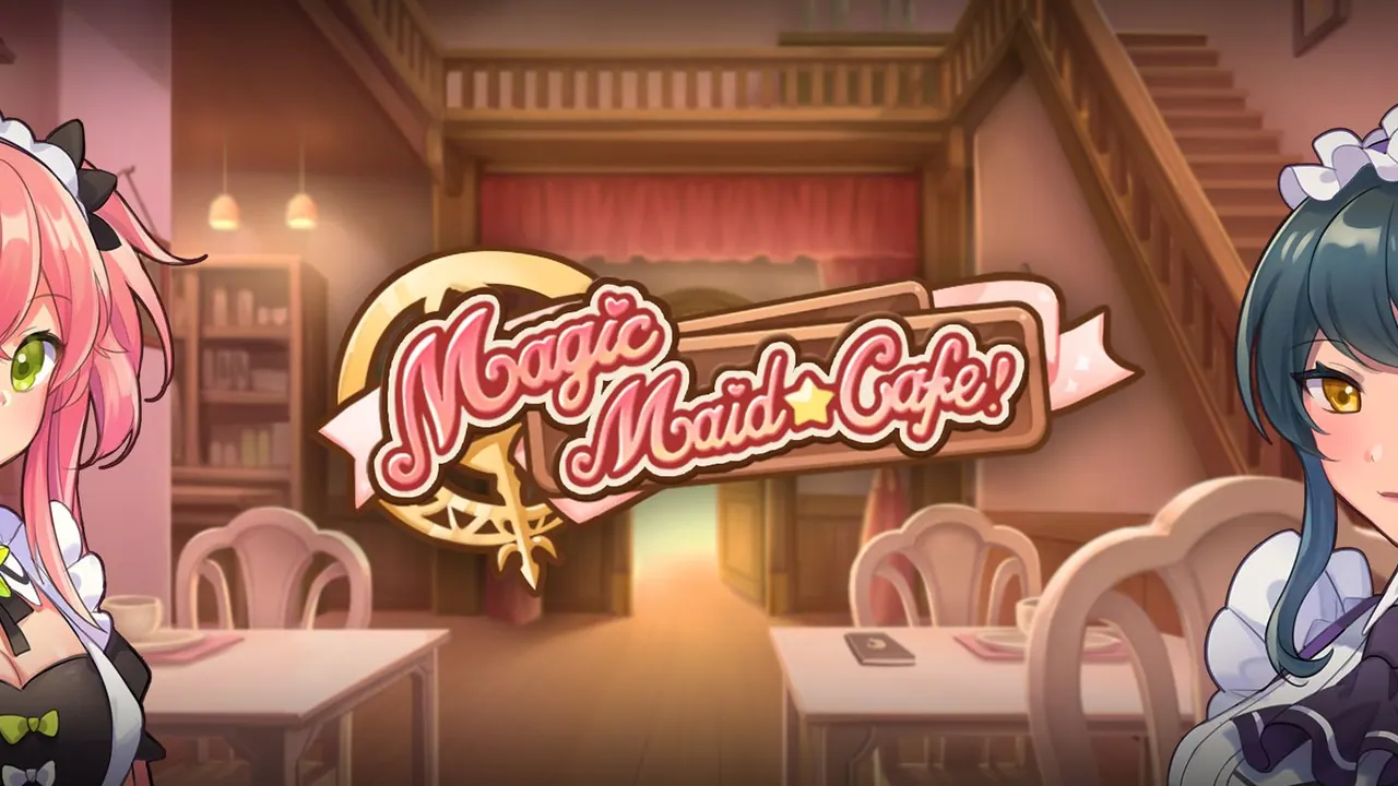 Visuel officiel de Magic Maid Cafe (NetEnt)