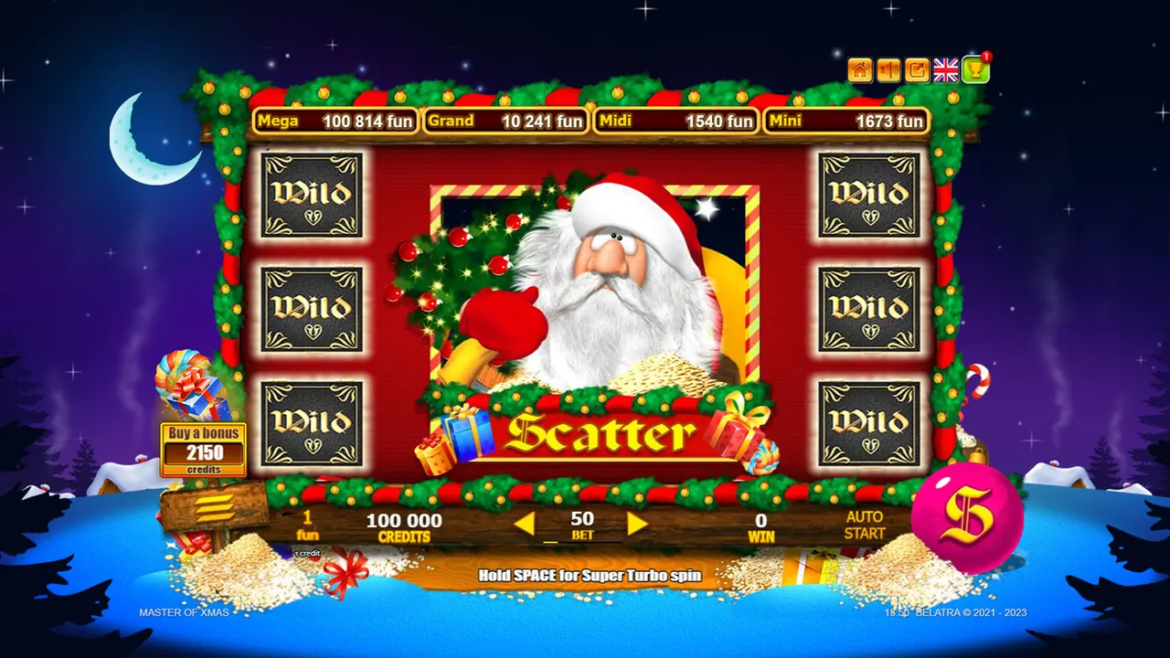 Visuel officiel de Master of Xmas (Belatra Games)