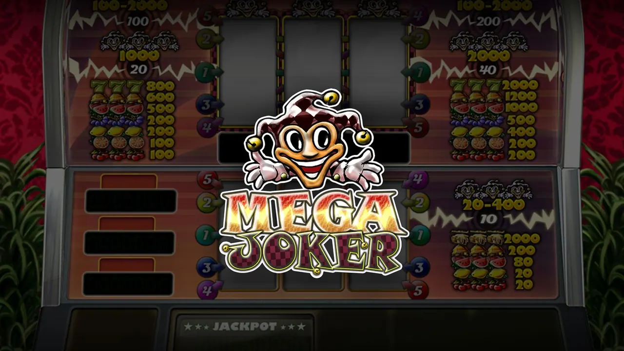 Visuel officiel de Mega Joker (NetEnt)