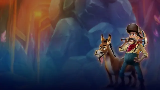 Miner Donkey Trouble, machines à sous à 5 rouleaux et 7 rangées