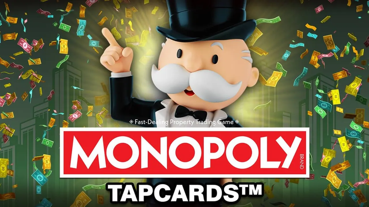 Visuel officiel de Monopoly Tapcards (Big Time Gaming)