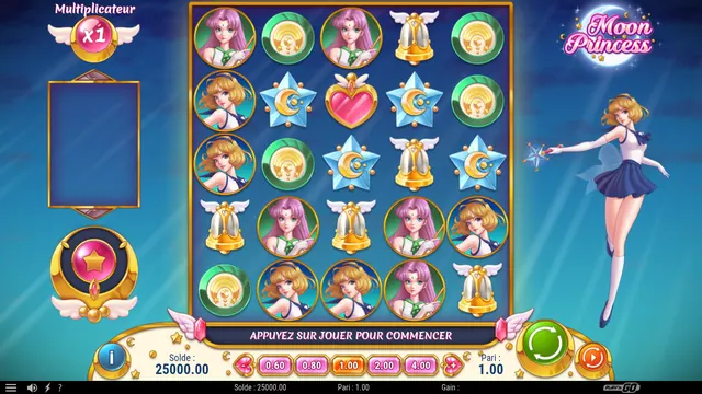Moon Princess : écran de jeu n°2