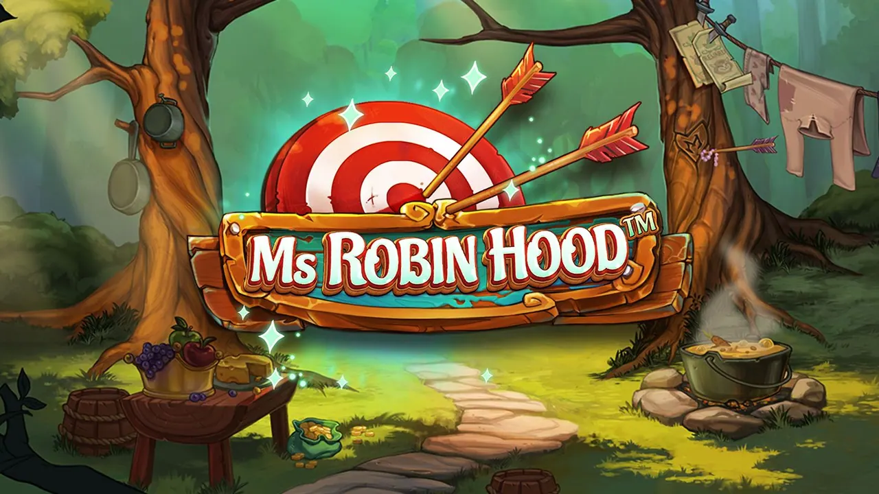 Visuel officiel de Ms Robin Hood (NetEnt)