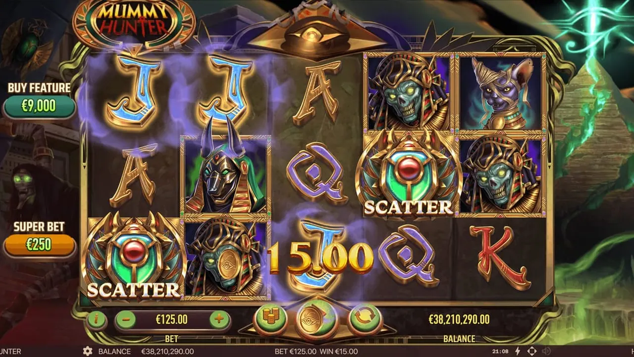 Visuel officiel de Mummy Hunter (Habanero)