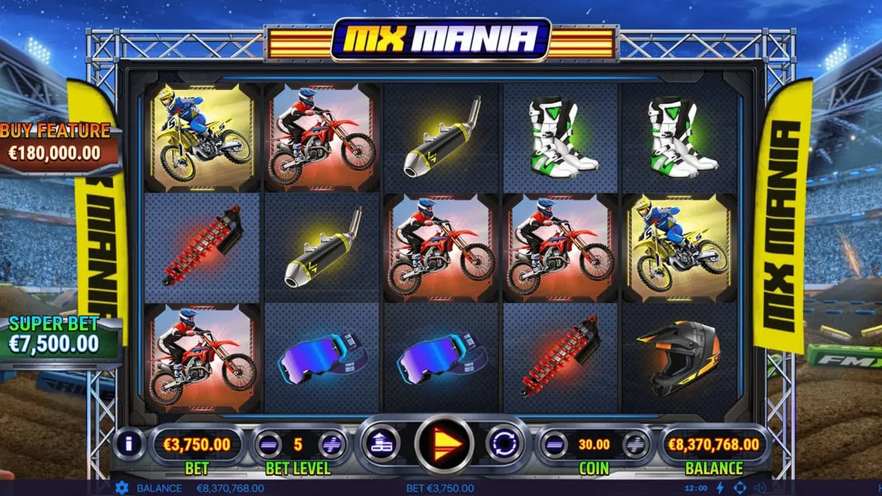 Visuel officiel de MX Mania (Habanero)