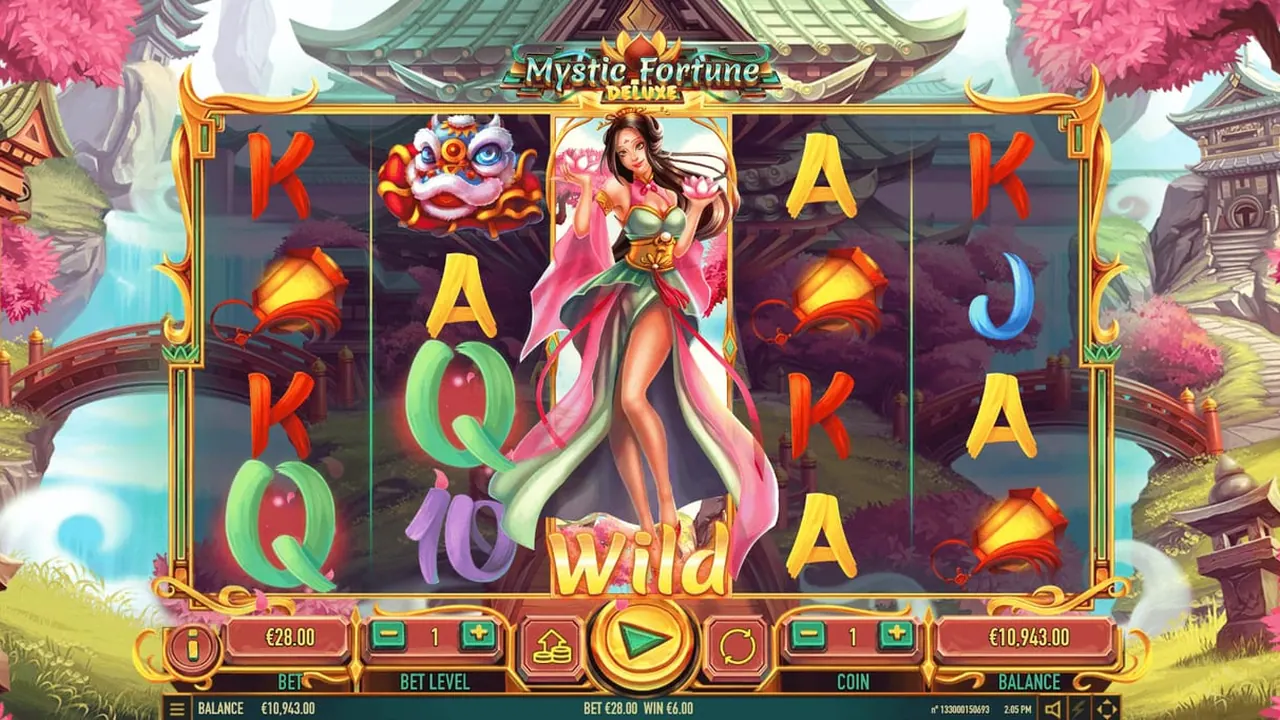 Visuel officiel de Mystic Fortune Deluxe (Habanero)