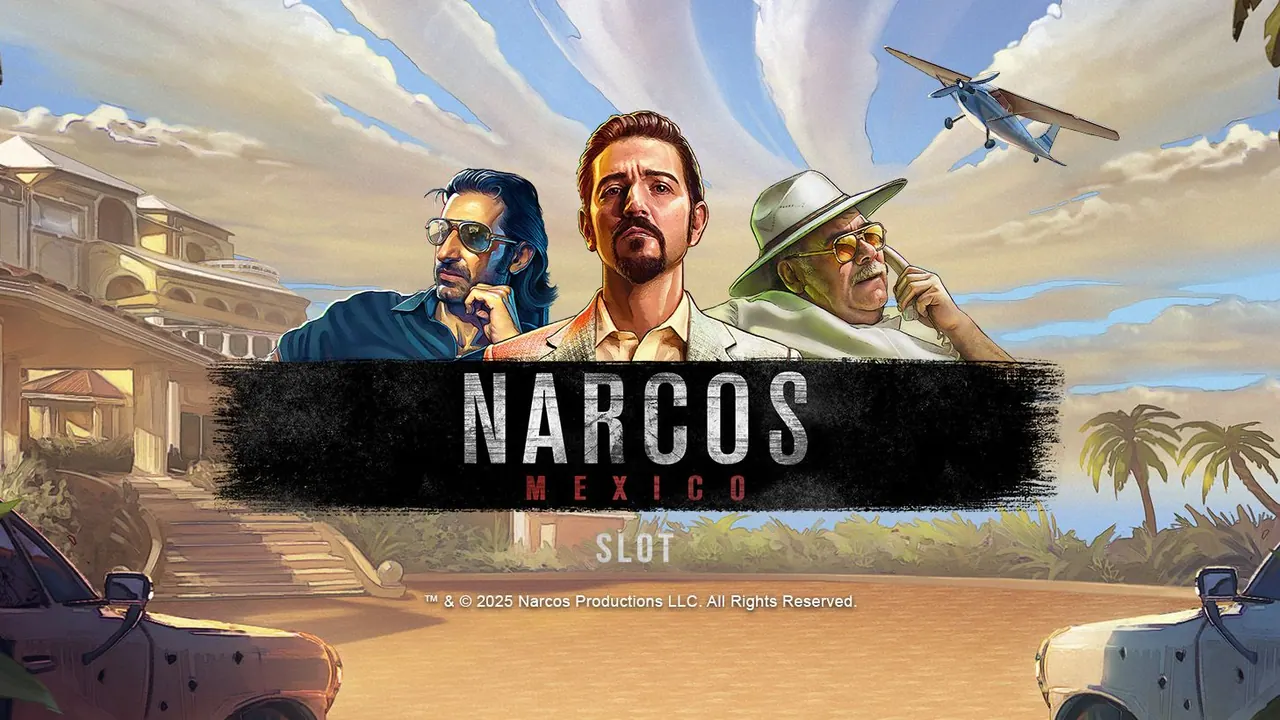 Visuel officiel de Narcos Mexico (Red Tiger)