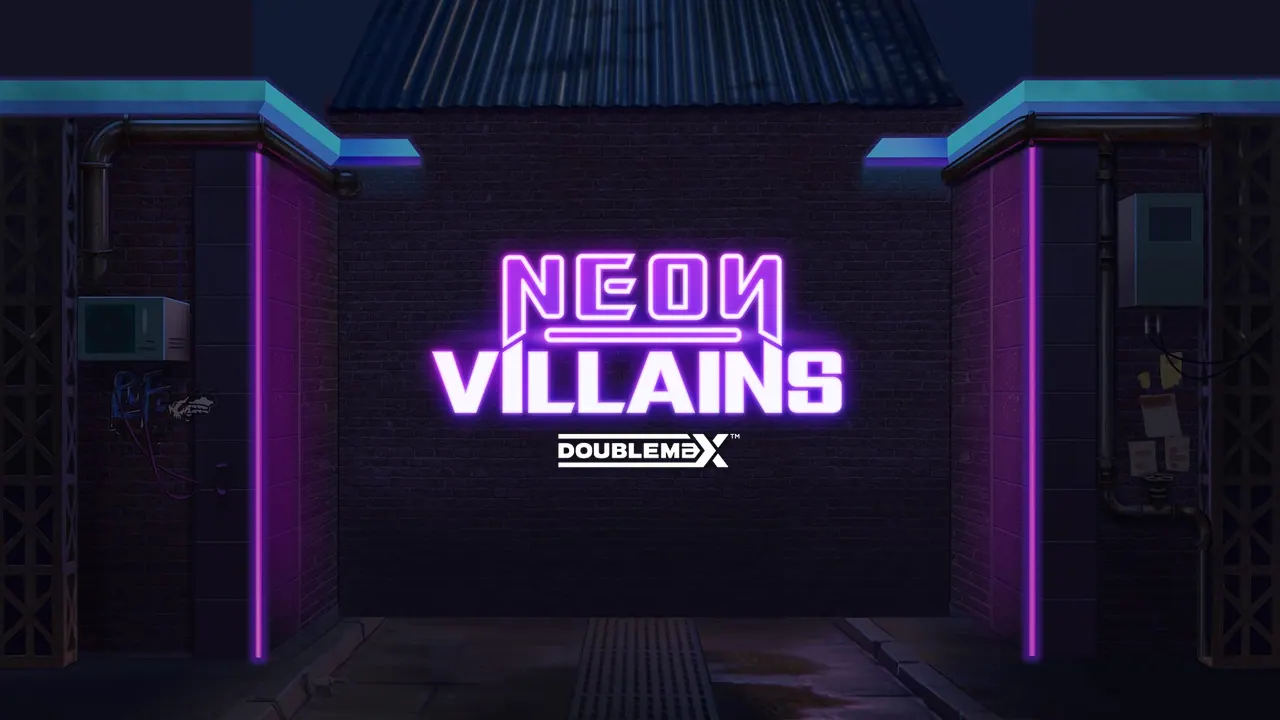 Visuel officiel de Neon Villains DoubleMax (Yggdrasil)