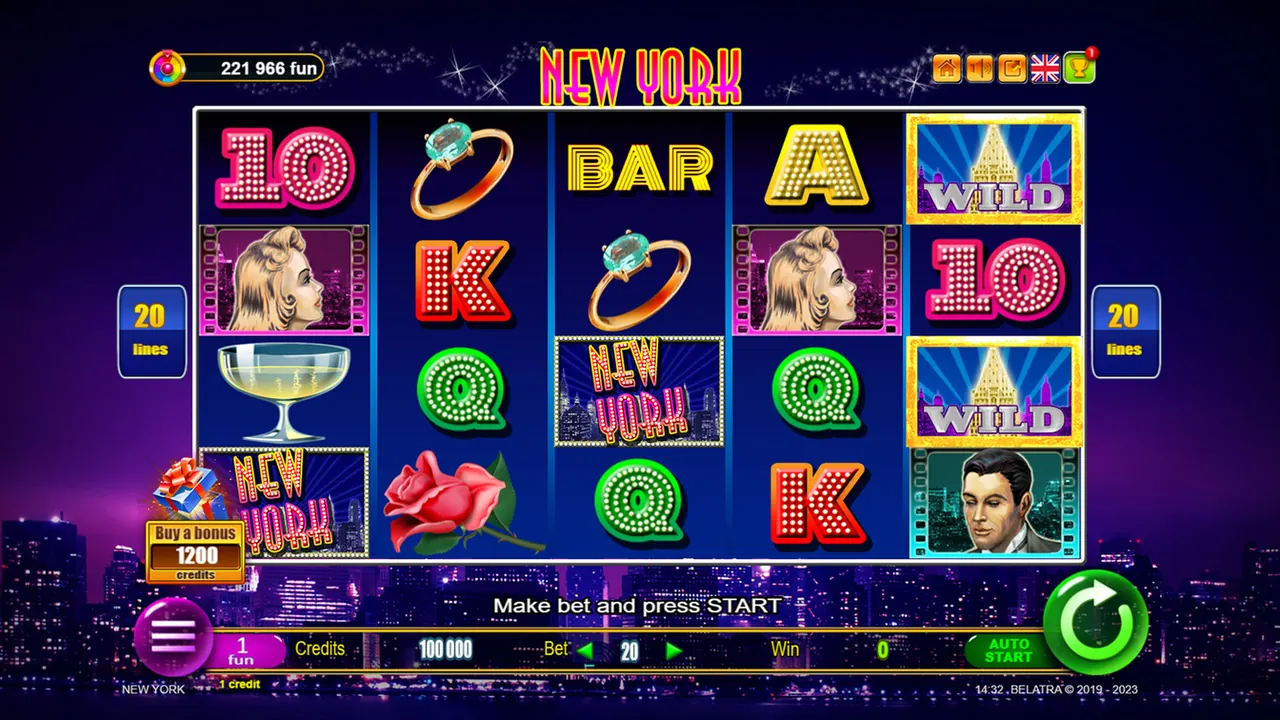 Visuel officiel de New York (Belatra Games)