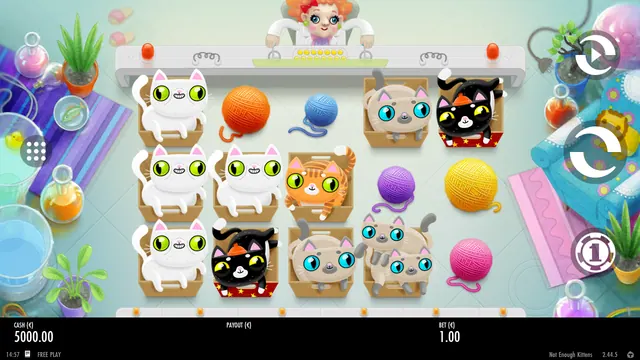 Not Enough Kittens : écran de jeu n°1