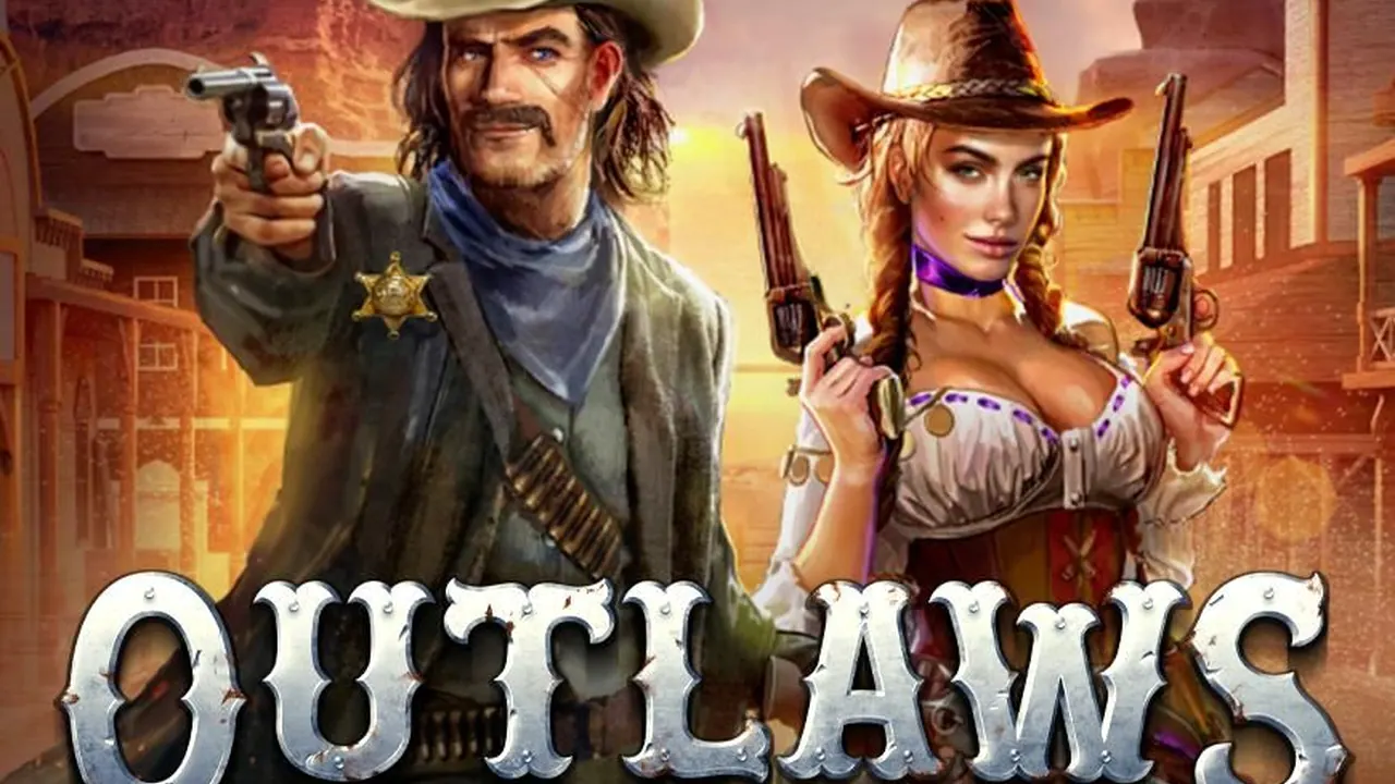 Visuel officiel de Outlaws (Slotmill)