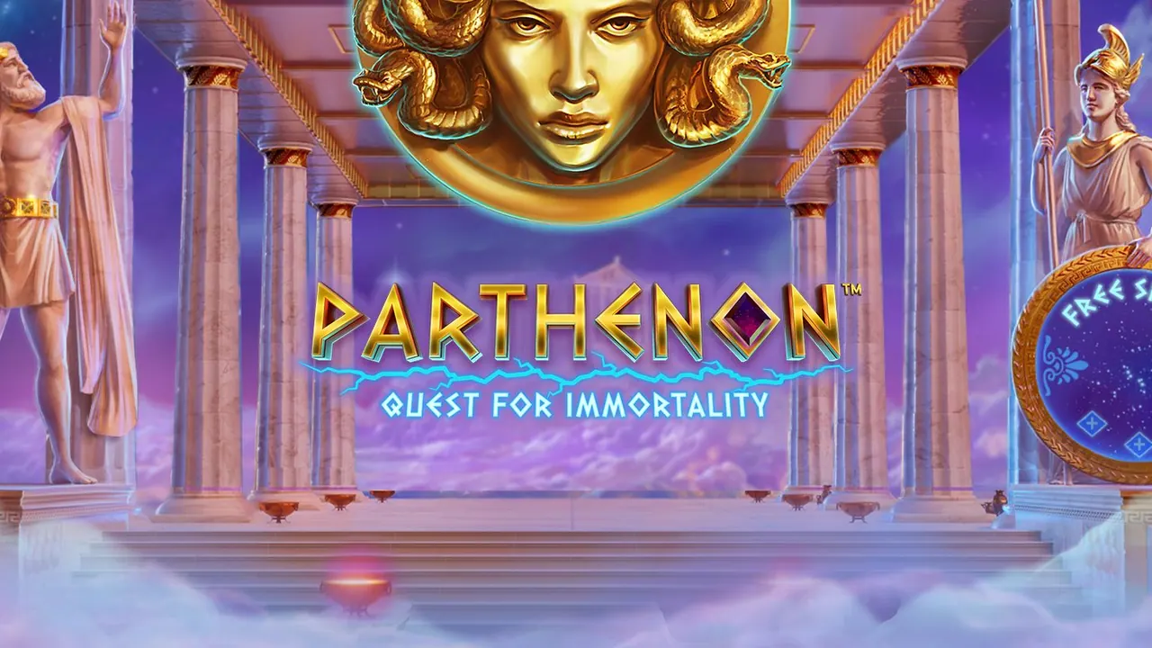 Visuel officiel de Parthenon: Quest For Immortality (NetEnt)
