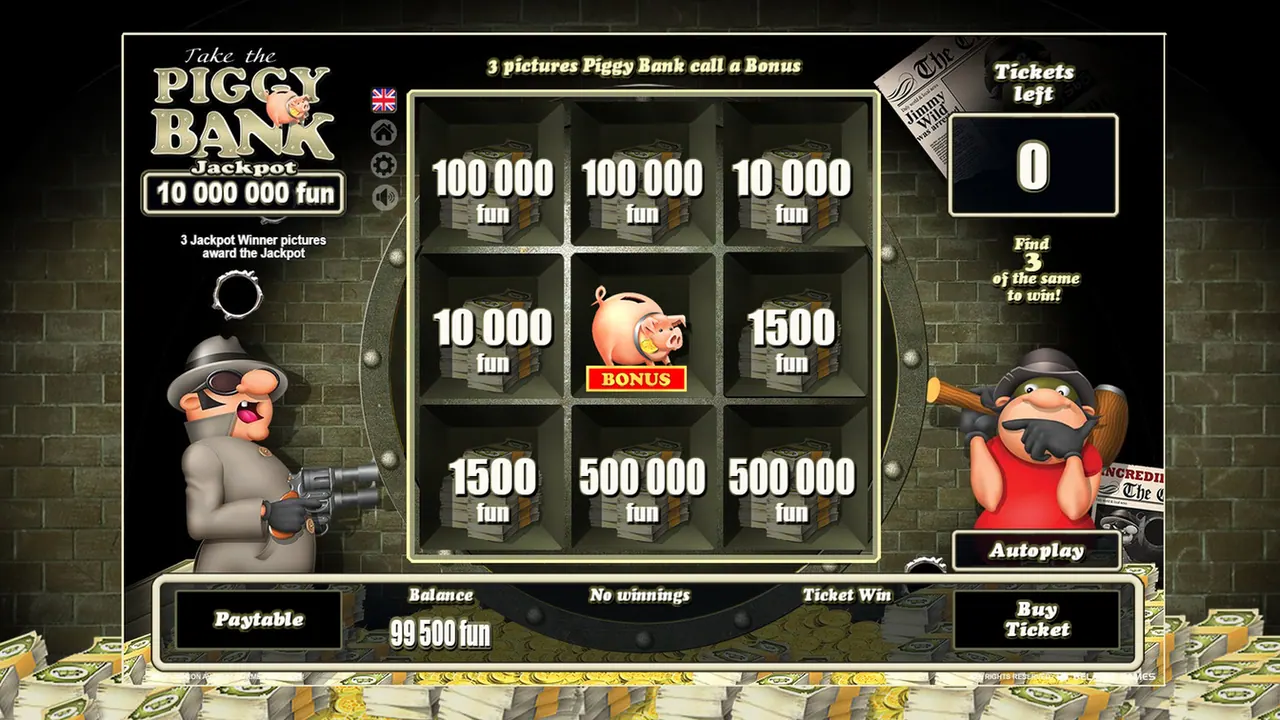 Visuel officiel de Piggy Bank (Belatra Games)