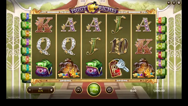 Piggy Riches : écran de jeu n°1
