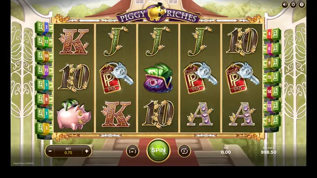 Piggy Riches : écran de jeu n°2