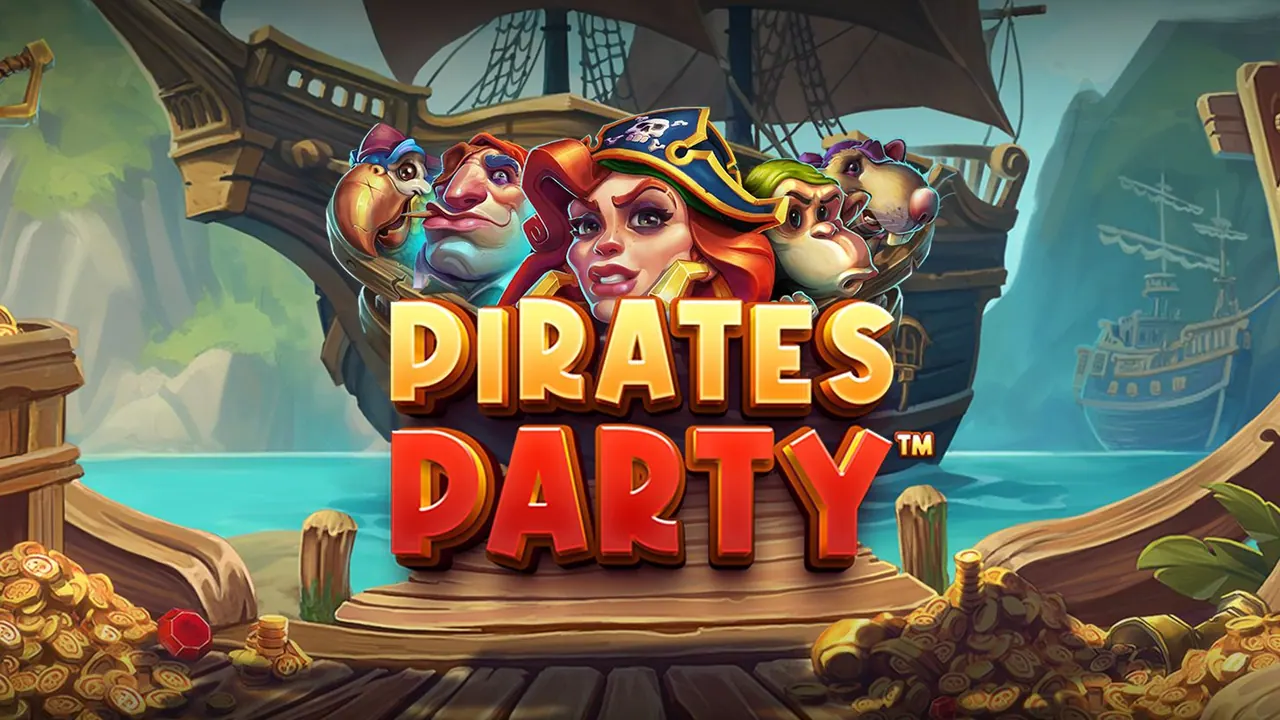 Visuel officiel de Pirates Party (NetEnt)