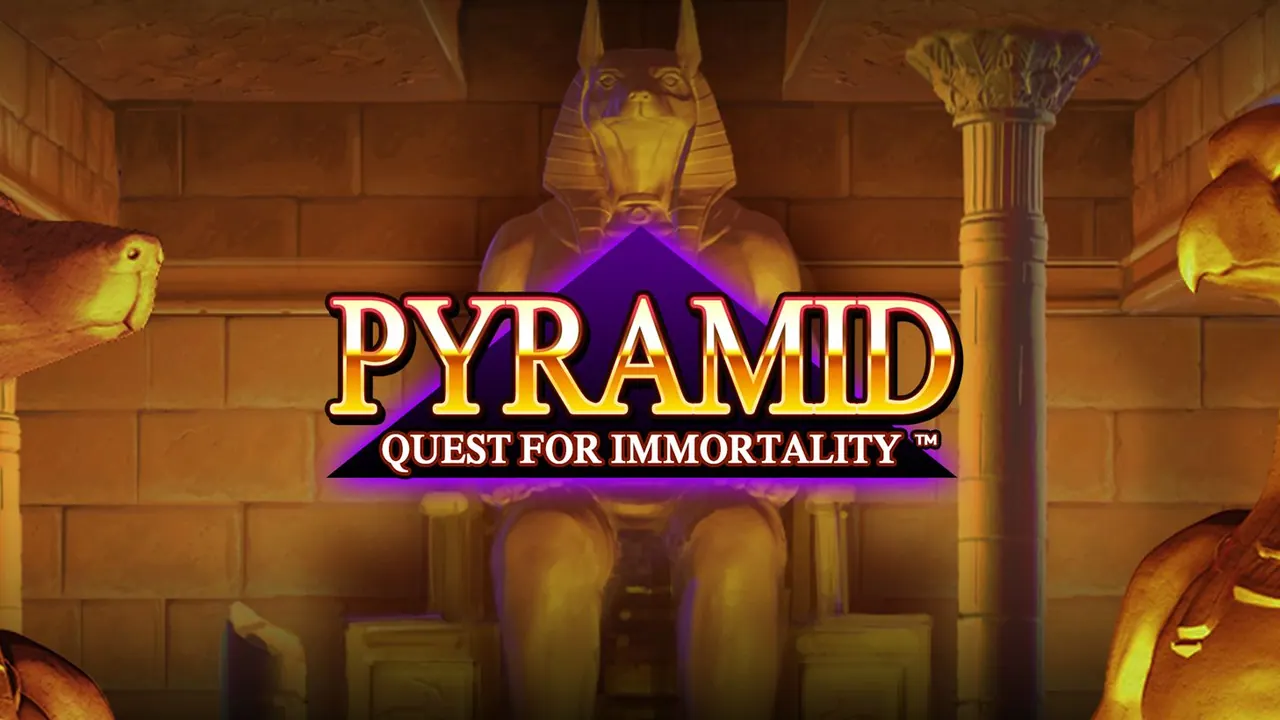 Visuel officiel de Pyramid: Quest for Immortality (NetEnt)