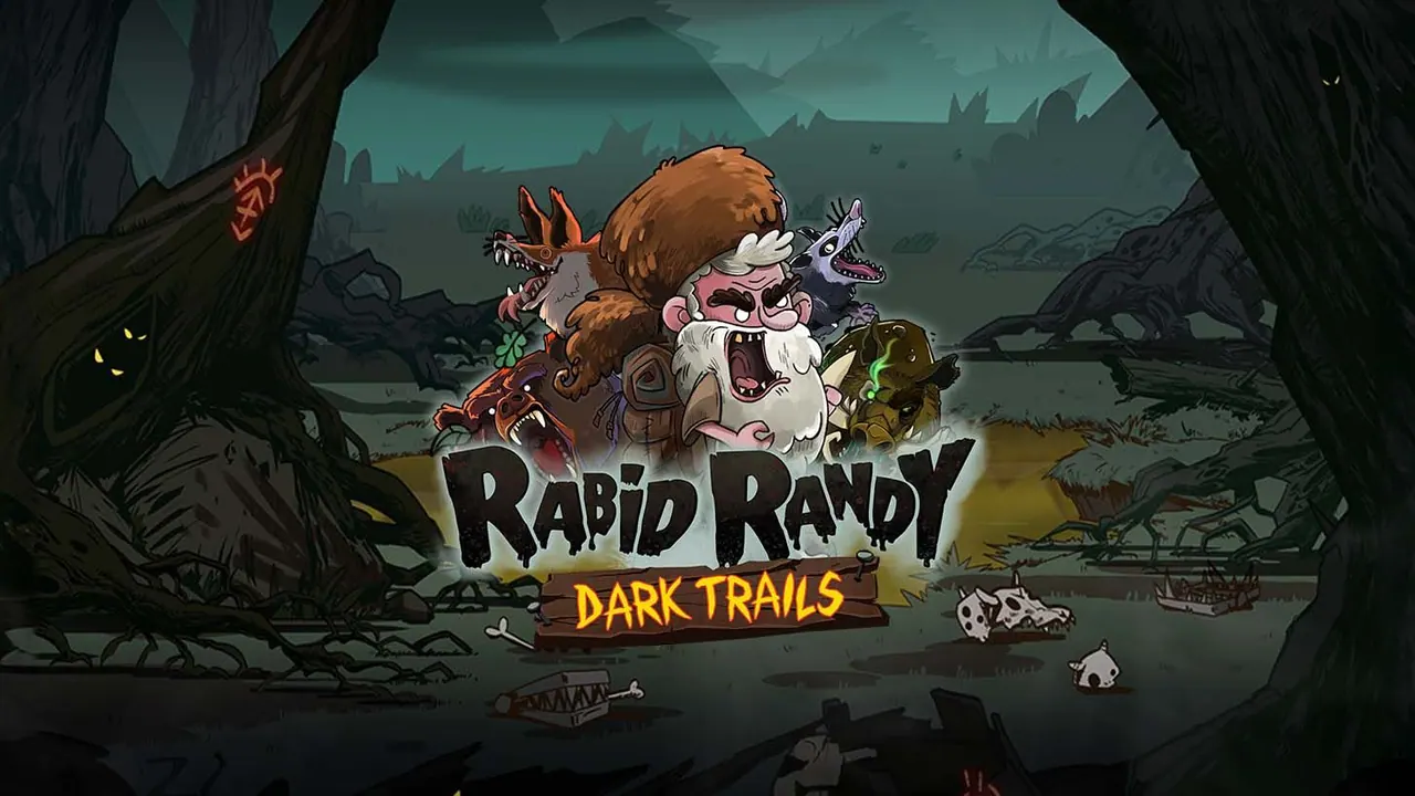 Visuel officiel de Rabid Randy Dark Trails (NetEnt)