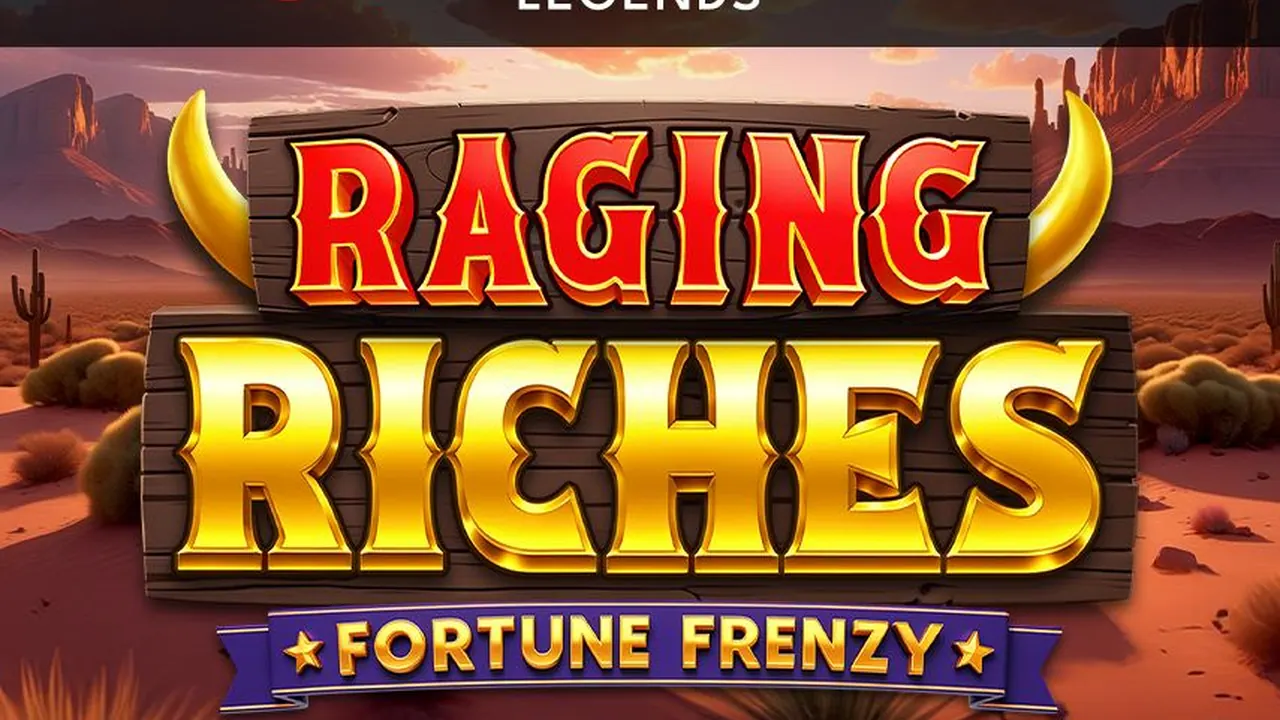 Visuel officiel de Raging Riches (Slotmill)